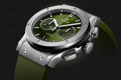 hublot fusion green|Classic Fusion Titanium Green 45 mm .